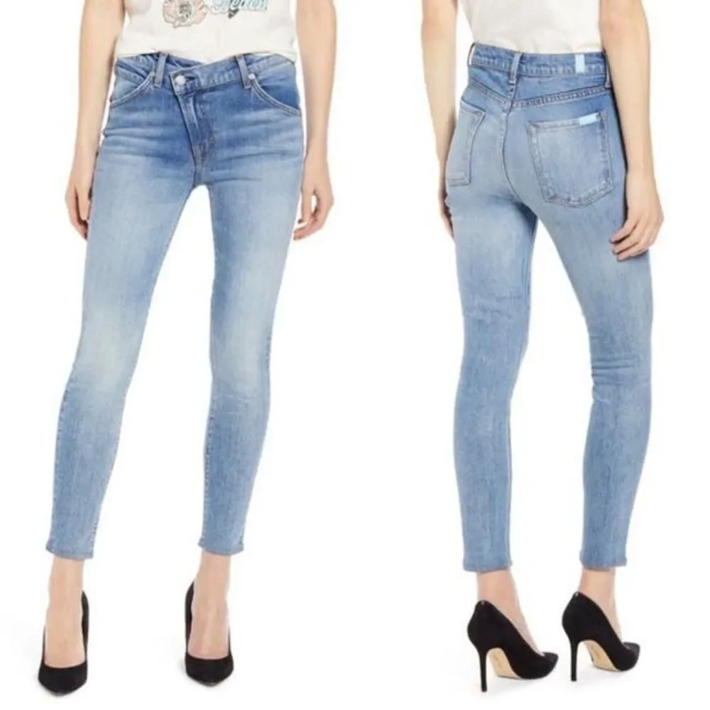 7 For All‎ Mankind Jean 23 Asymmetrical Skinny NWT